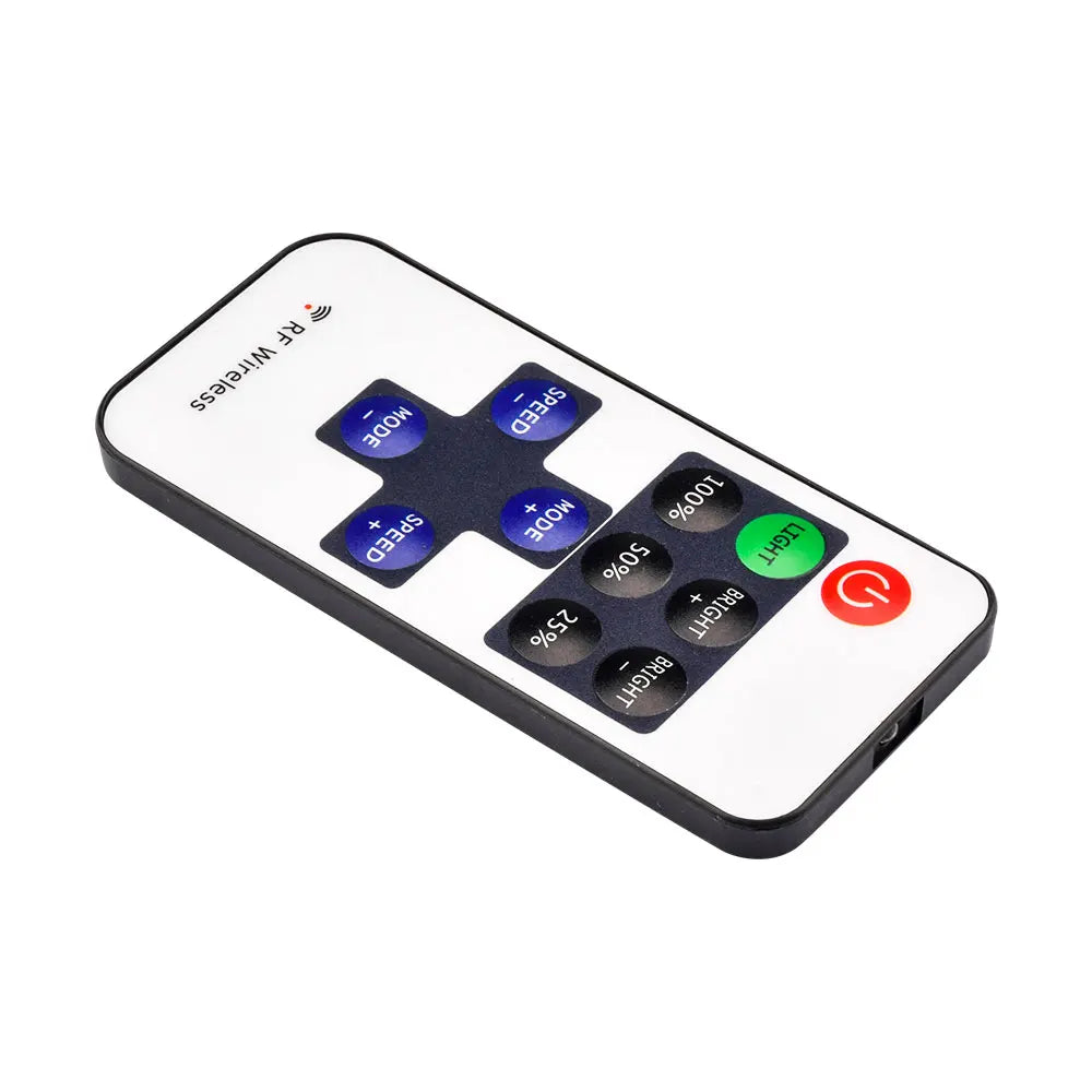 Mini LED Single Color Dimmer 11key RF Wireless Remote Controller DC 5V 12V 24V for LED Strip Light