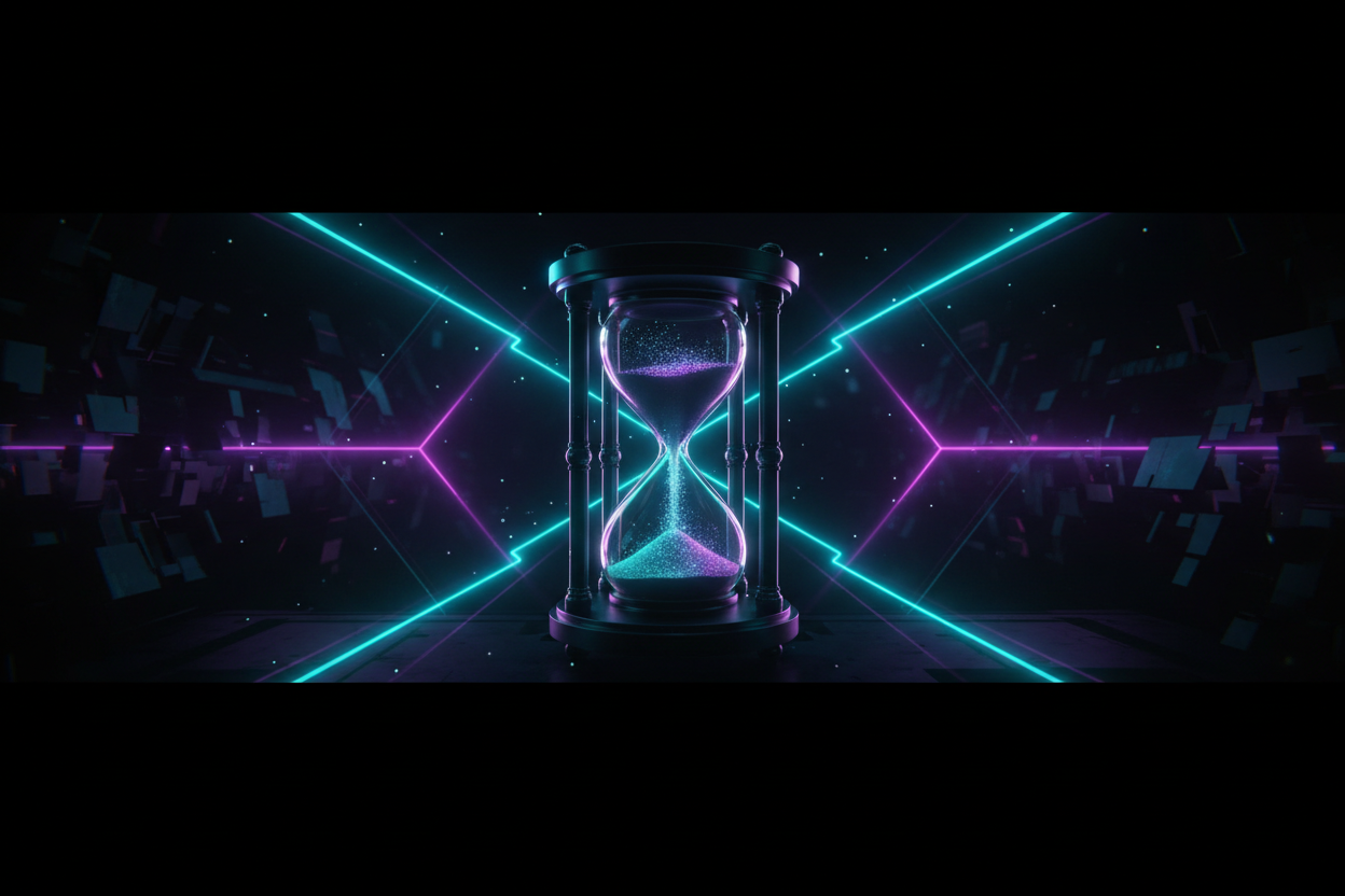 Glowing RGB Hourglass Collection Banner