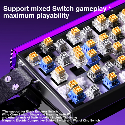 HERO 68HE RGB Mechanical Gaming Keyboard, 68-Key Wired