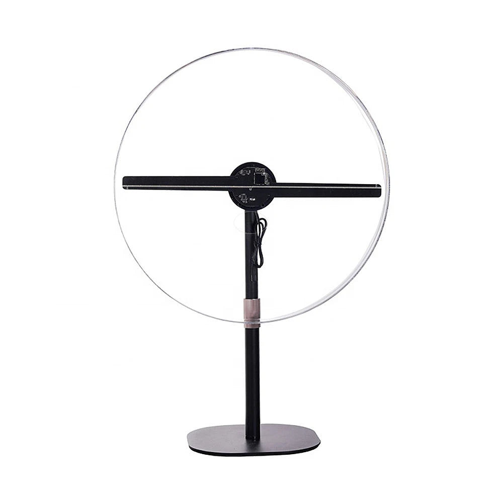 3D LED Hologram Advertising Fan 42cm Compact 3D Display Multi-scene for School Education and Commercial Use