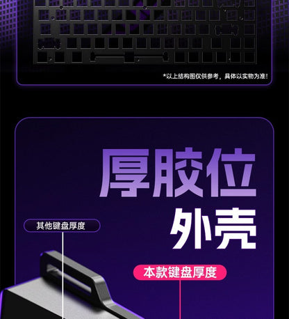 AULA tarantula WIN60/68HE magnetic shaft mechanical keyboard special customized FPS fearless contract r