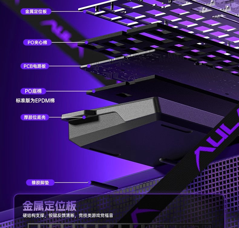 AULA tarantula WIN60/68HE magnetic shaft mechanical keyboard special customized FPS fearless contract r