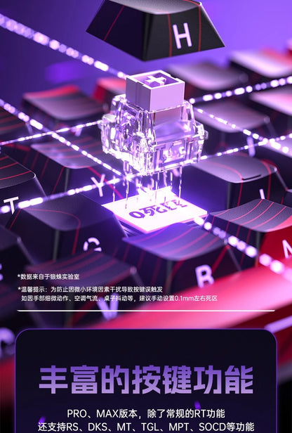 AULA tarantula WIN60/68HE magnetic shaft mechanical keyboard special customized FPS fearless contract r