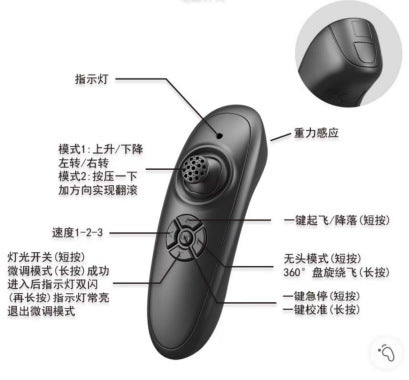 Cross-border children's remote control fighter drone rechargeable fall-resistant foam model glider birthday gift boy