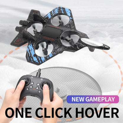 Cross-border children's remote control fighter drone rechargeable fall-resistant foam model glider birthday gift boy
