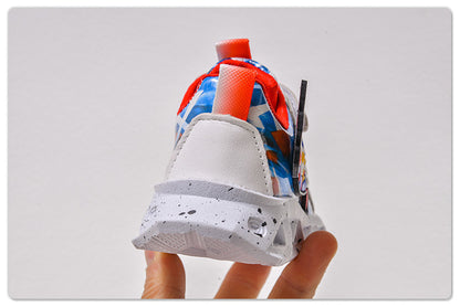 Spring and autumn 2025 new leather bright lights children's sneaker wholesale cartoon with lights boys soft bottom running shoes in stock