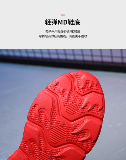 2025 Boys' Shoes Children's Anti-Slip Mid-Leat Running Shoes Leather with Lights Spider-Man Children's Sports Shoes Autumn Lightweight