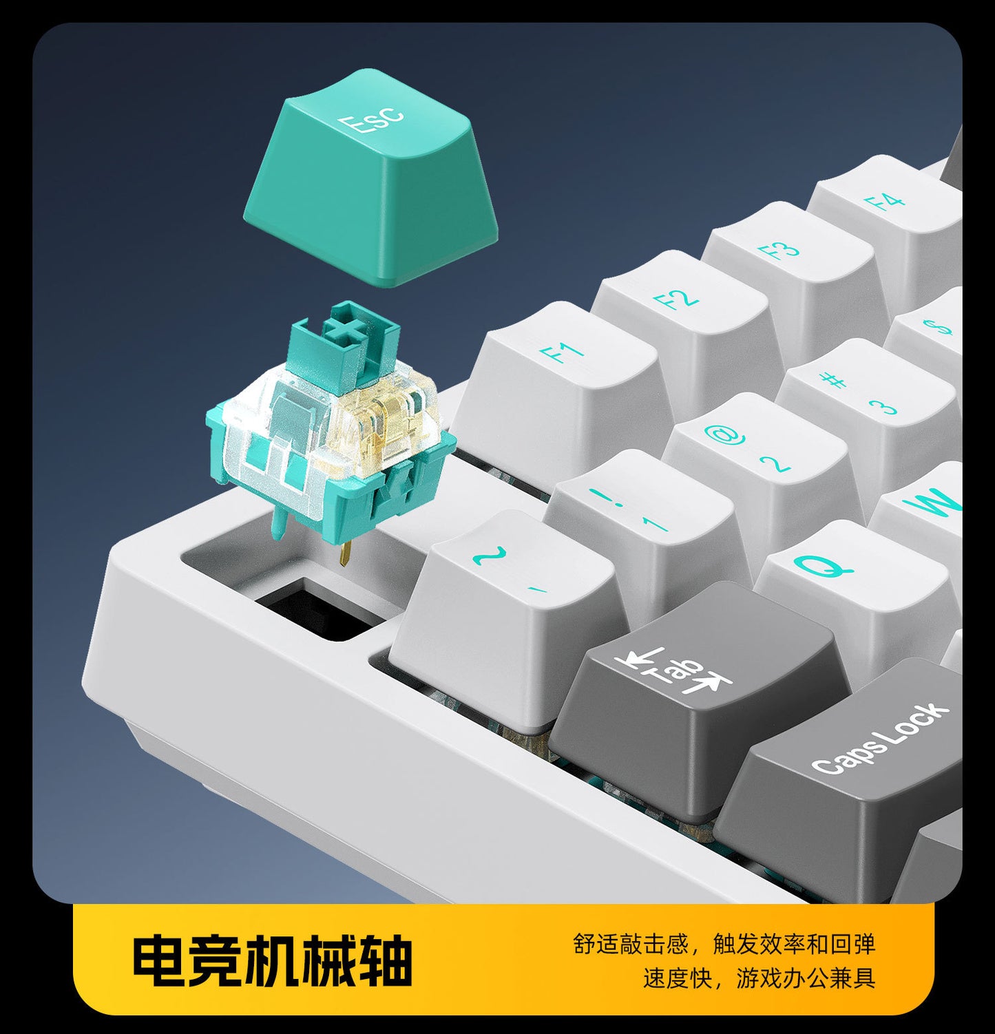 Cracked K98 Customized Mechanical Keyboard E-Sports Office Game Hot-Swappable Rgb Wireless Bluetooth Three-Mode Keyboard