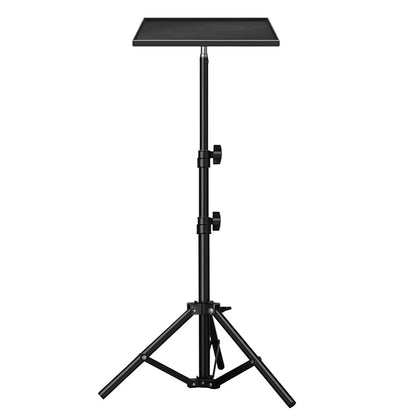 Projectors Tray 1/4inch Thread Tripod Tray Height Adjustable DJ Equipment Holder Telescopic Rod Standing for Projector Monitors