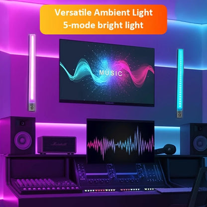RGB Ambient Sensor Light - Adjustable Rainbow Gradient Running Light Suitable for Various Scenes Such As Living Room Bedroom