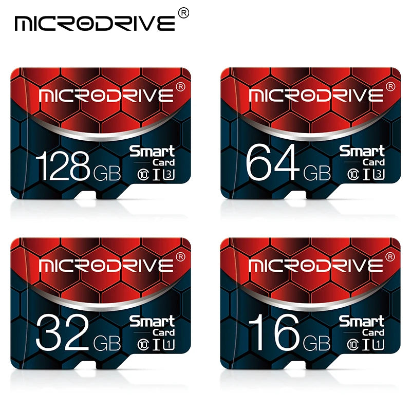 High Speed Mini SD Card 128GB Class10 Memory Card C10 8GB 16GB 32GB Smart SD Card TF Card usb drives 64gb 256gb For Mobile phone