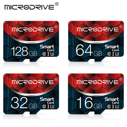 High Speed Mini SD Card 128GB Class10 Memory Card C10 8GB 16GB 32GB Smart SD Card TF Card usb drives 64gb 256gb For Mobile phone