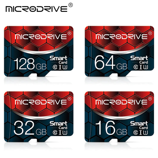 High Speed Mini SD Card 128GB Class10 Memory Card C10 8GB 16GB 32GB Smart SD Card TF Card usb drives 64gb 256gb For Mobile phone