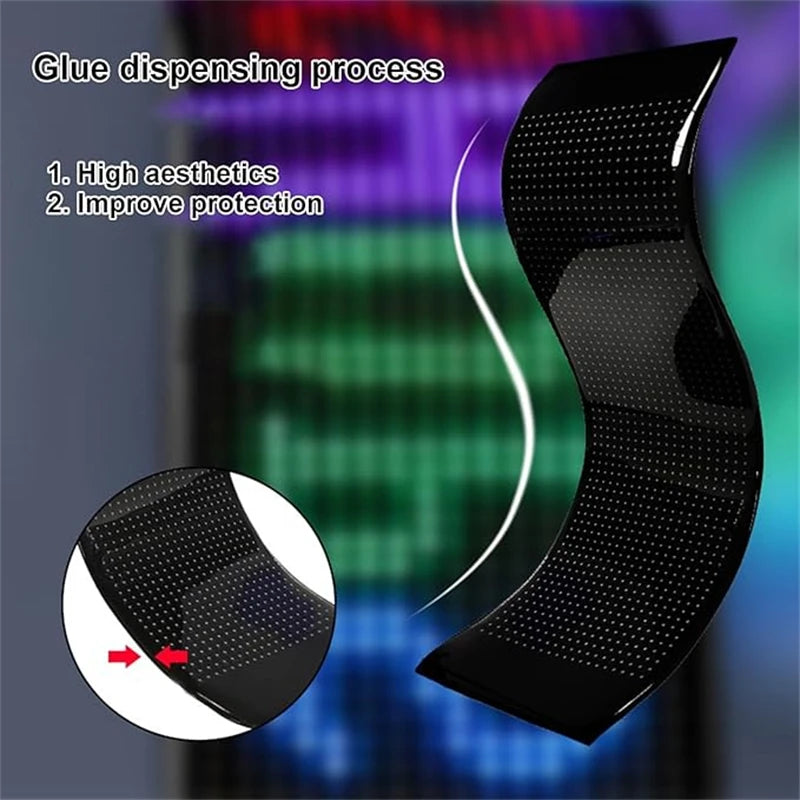 Smart Led Display Screen APP Control Customizable Tex With Bluetooth Programmable Led Eyes for Car DIY Store Hotel Holiday Decor