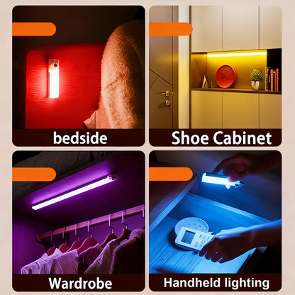 RGB Ambient Sensor Light - Adjustable Rainbow Gradient Running Light Suitable for Various Scenes Such As Living Room Bedroom