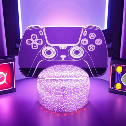NEON GAMER 3D Lamp LED Night Light Gaming Setup RGB Children's Lamps Gamer Room Decoration Bedroom Table Lamp Personalized Gifts
