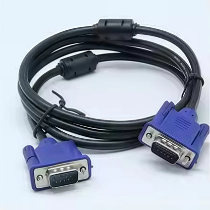 VGA To VGA Cable 15 Pin Male To Male Extension Converter Connector for Computer Monitor Projector PC TV Adapter