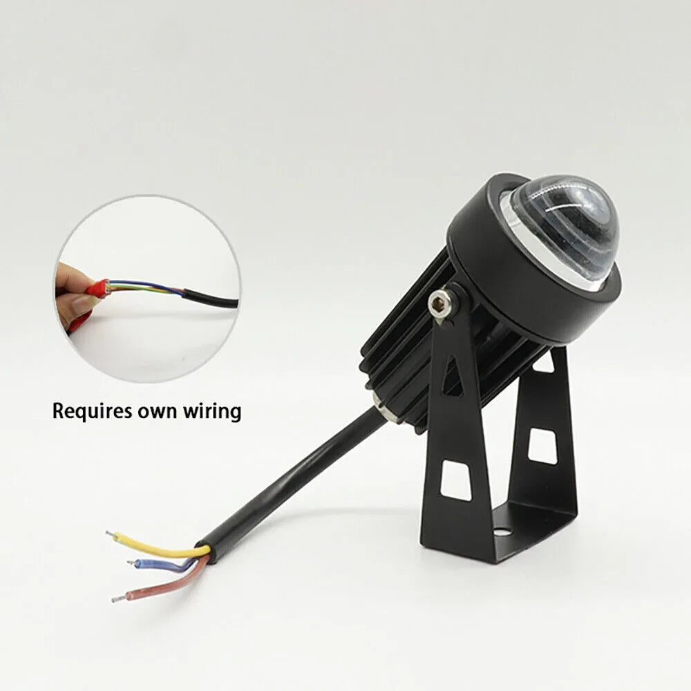 Portable Waterproof LED Lawn Light Outdoor Floodlights Narrow Beam Wall Washer Outdoor Light Spot Lamp