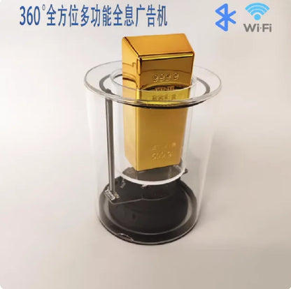 360° No Dead Angle 3D Hologram Fan - HD LED Display with Remote for Commercial Events