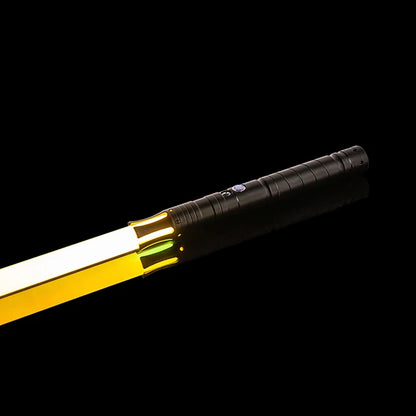 RGB Metal Lightsaber — 14-Color LED Sword with Sound Effects & USB Rechargeable Battery