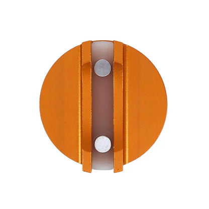 Pinch Weld Jack Adapter Magnetic Aluminum Grooved Magnetic Jacking Puck Universal Magnetic Jack For Sub-Frame Vehicle Floor Jack