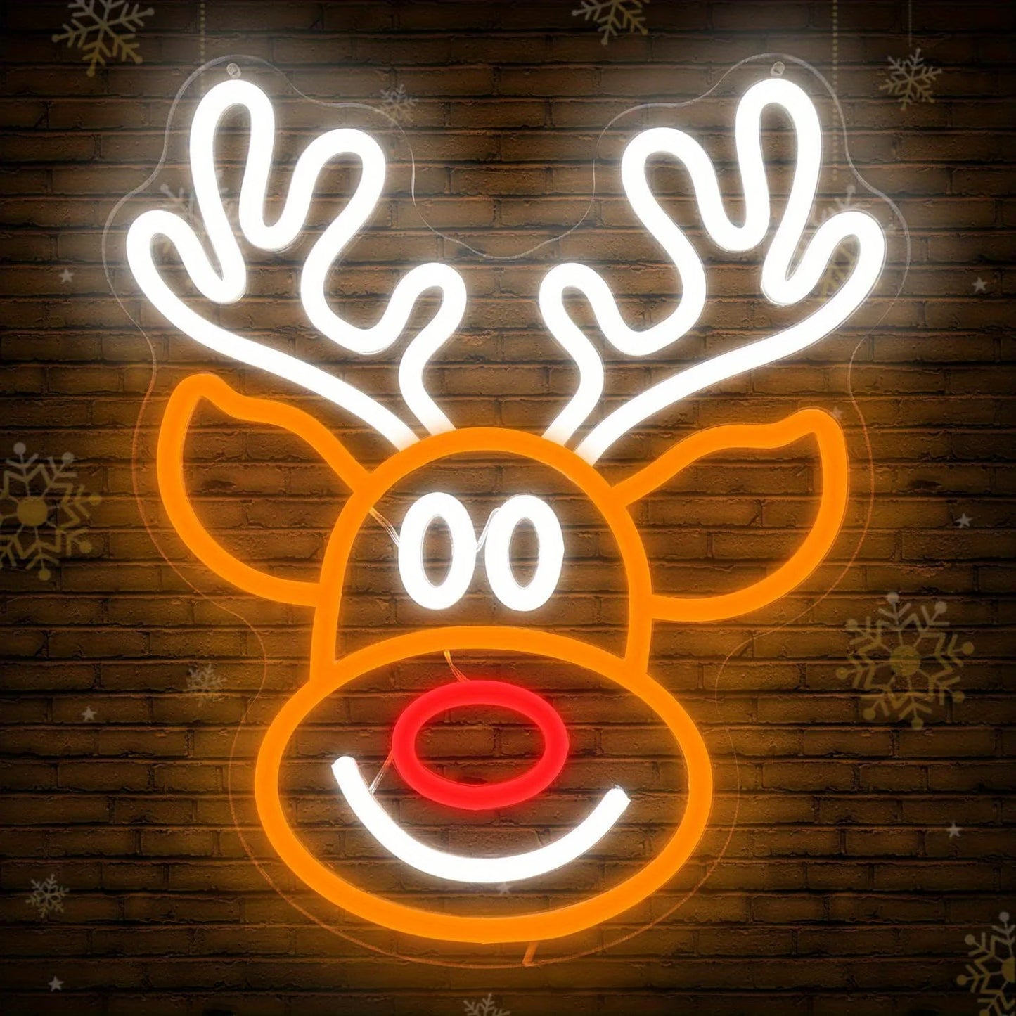 Christmas Neon Signs LED Neon Lights for Wall Decor Bedroom Livingroom Christmas Party Decorations A Great Gift for Children