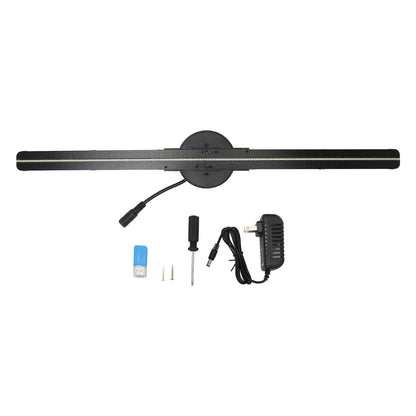 3D Hologram Fan 16.5in 2000x224 WiFi 3D Projector with 224 LED Light Beads for Business Store Advertising 100‑240V