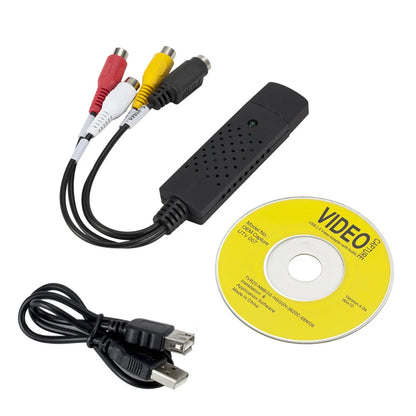 LccKaa USB Audio Video Capture Card Adapter with USB cable USB 2.0 to RCA Video Capture Converter For TV DVD VHS Capture Device
