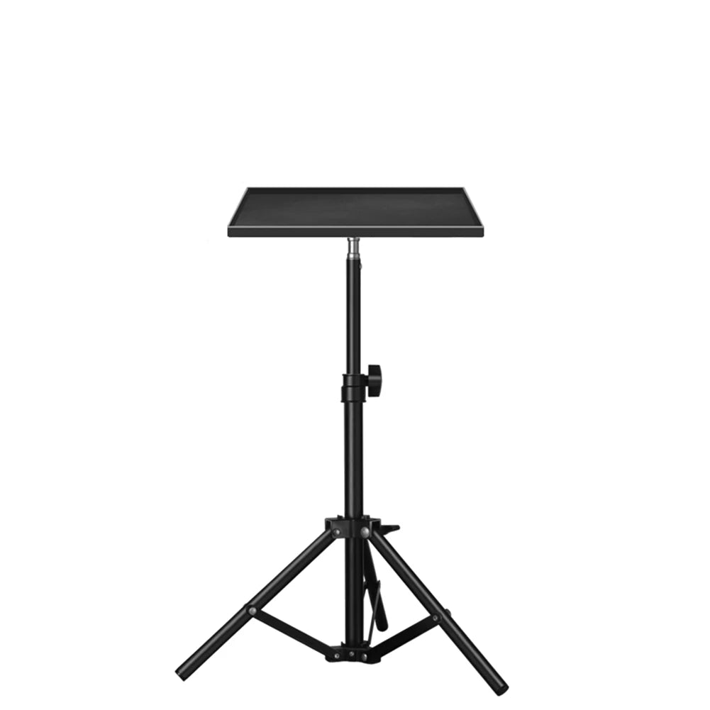 Projectors Tray 1/4inch Thread Tripod Tray Height Adjustable DJ Equipment Holder Telescopic Rod Standing for Projector Monitors
