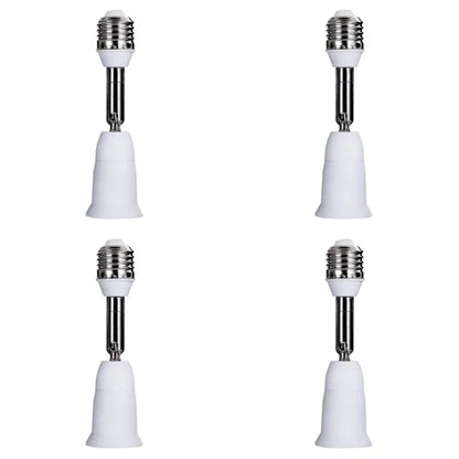 LED Light Bulb E27 Socket Flexible Extension Adapter Converter Wall Base Holder Screw Extension Cord for Lamp Holder