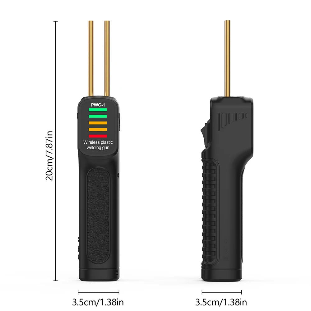 PWG-1 Wireless Charging Plastic Welding Gun With 200Pcs Welding Pins Built-in 2600mm Lithium Battery Plastic Welder Machine