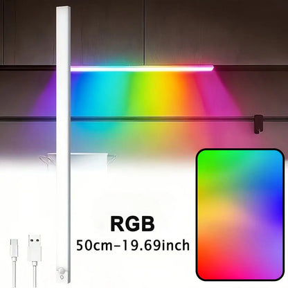 RGB Ambient Sensor Light - Adjustable Rainbow Gradient Running Light Suitable for Various Scenes Such As Living Room Bedroom