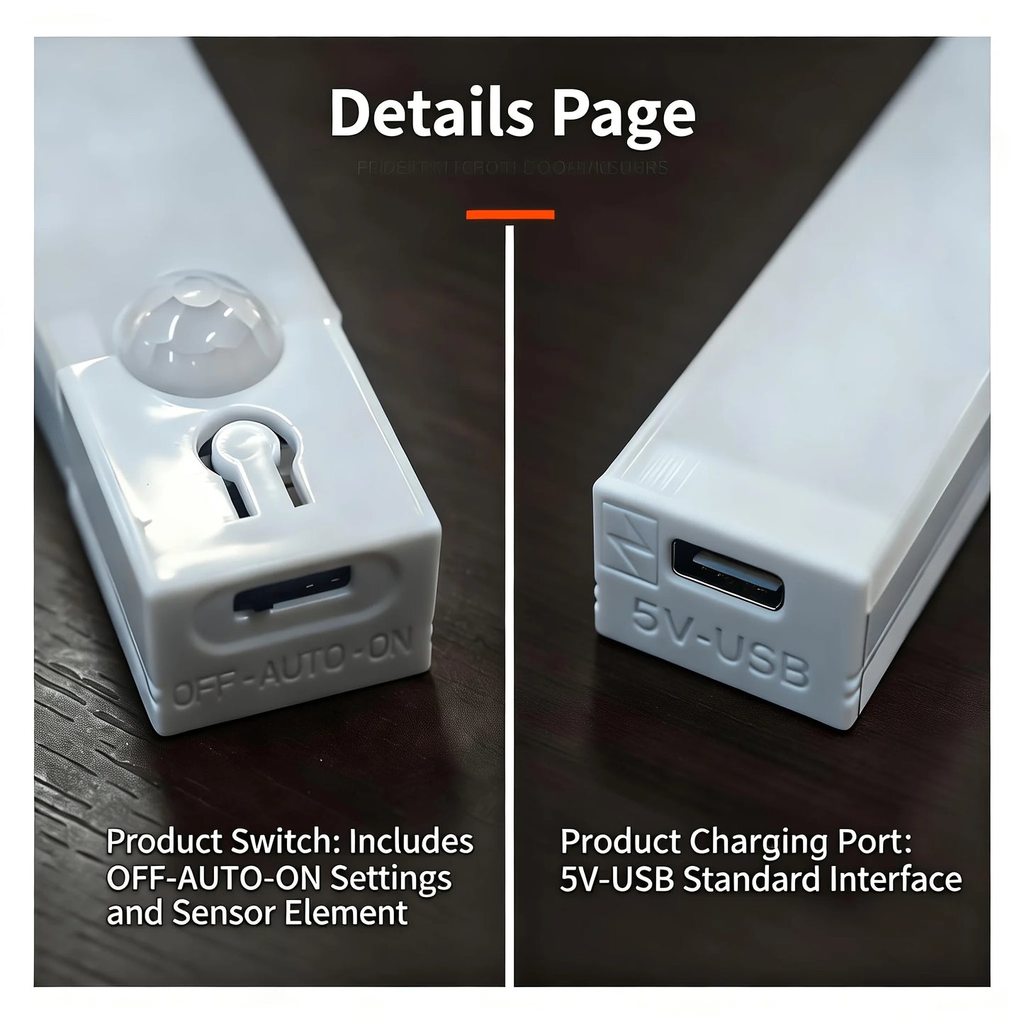 RGB Ambient Sensor Light - Adjustable Rainbow Gradient Running Light Suitable for Various Scenes Such As Living Room Bedroom