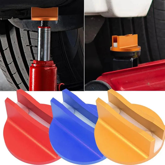 Pinch Weld Jack Adapter Magnetic Aluminum Grooved Magnetic Jacking Puck Universal Magnetic Jack For Sub-Frame Vehicle Floor Jack
