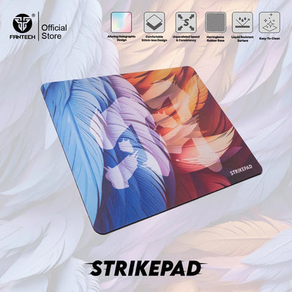 FANTECH Strikepad MST491 Gaming Mousepad Alluring Holographle Design 490x420x3mm Mouse Mat Waterproof and No Edge Stitching