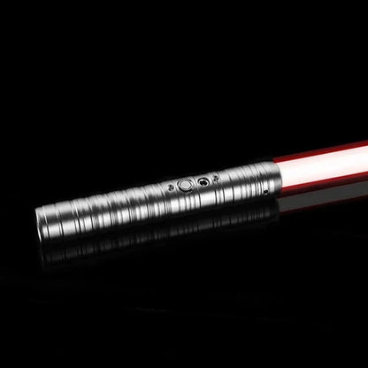 RGB Metal Lightsaber — 14-Color LED Sword with Sound Effects & USB Rechargeable Battery