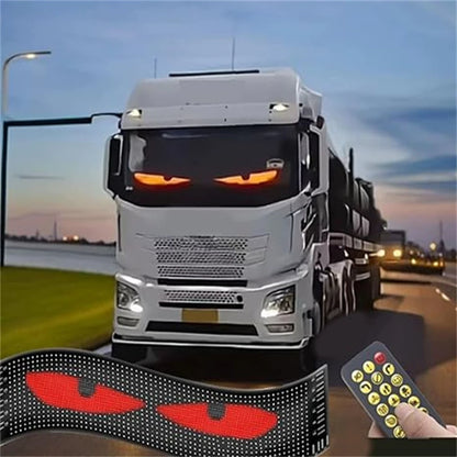Smart Led Display Screen APP Control Customizable Tex With Bluetooth Programmable Led Eyes for Car DIY Store Hotel Holiday Decor