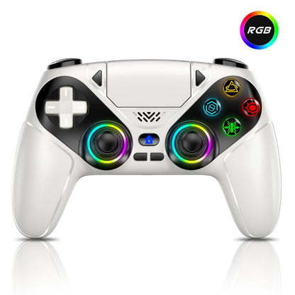 RGB Light Controller For PlayStation 5/PS5 Pro/Slim/PC Wireless Gamepad Marco/Turbo NO Drift Hall Effect Gaming Control Joystick