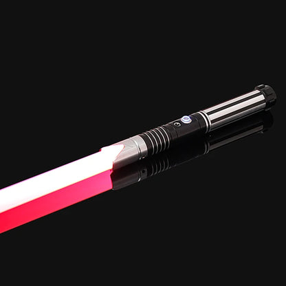 RGB Metal Lightsaber — 14-Color LED Sword with Sound Effects & USB Rechargeable Battery