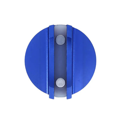 Pinch Weld Jack Adapter Magnetic Aluminum Grooved Magnetic Jacking Puck Universal Magnetic Jack For Sub-Frame Vehicle Floor Jack