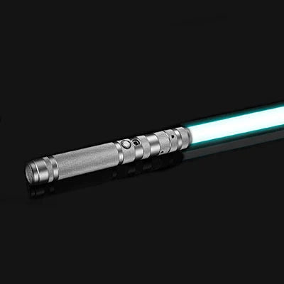 RGB Metal Lightsaber — 14-Color LED Sword with Sound Effects & USB Rechargeable Battery
