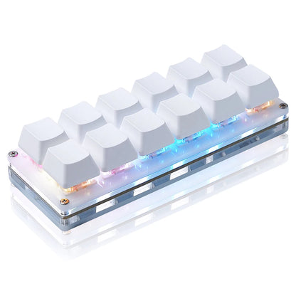 12-Key RGB Mechanical Gaming Keypad, One-Handed, USB-C
