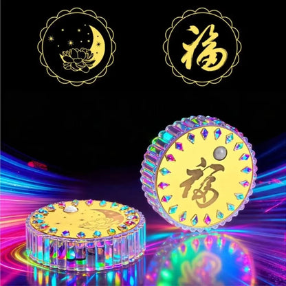 RGB Ambient Light Wireless Wall Lamp USB Rechargeable Dimmable Control RGB Gradient Lamp Motion Sensor Magnetic Sticker