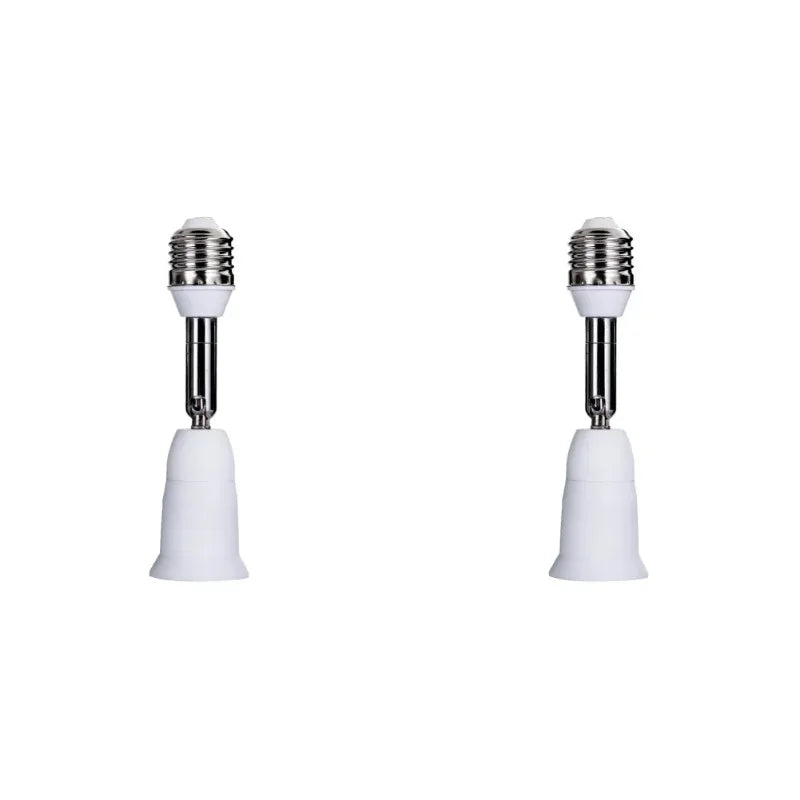 LED Light Bulb E27 Socket Flexible Extension Adapter Converter Wall Base Holder Screw Extension Cord for Lamp Holder