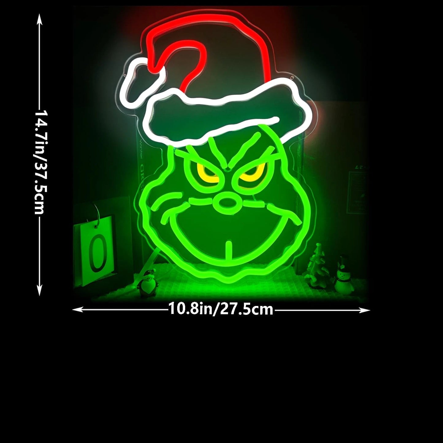 Christmas Neon Signs LED Neon Lights for Wall Decor Bedroom Livingroom Christmas Party Decorations A Great Gift for Children