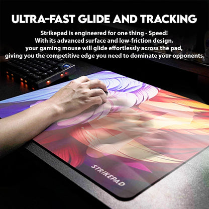 FANTECH Strikepad MST491 Gaming Mousepad Alluring Holographle Design 490x420x3mm Mouse Mat Waterproof and No Edge Stitching