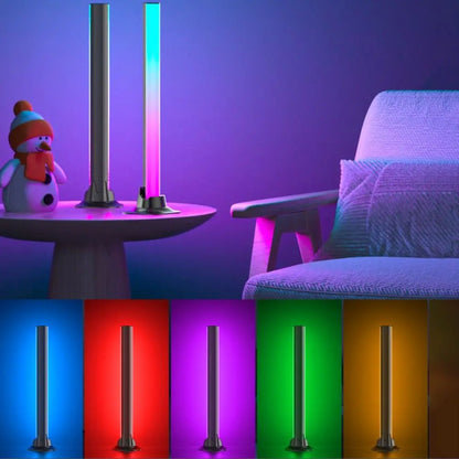 RGB Pickup RGB LED Light Bar USB Powered Smart Music Rhythm Lights Light Music Rhythm Sync Atmosphere Light Holiday Atmosphere