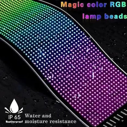 Smart Led Display Screen APP Control Customizable Tex With Bluetooth Programmable Led Eyes for Car DIY Store Hotel Holiday Decor