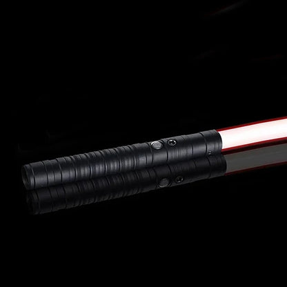 RGB Metal Lightsaber — 14-Color LED Sword with Sound Effects & USB Rechargeable Battery