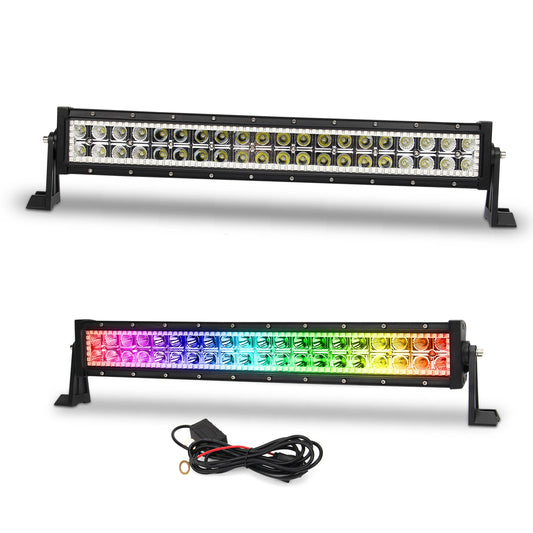 21-Inch RGB multi-color color smartphone and remote control running lights 120 watts Widely used RGB light strips